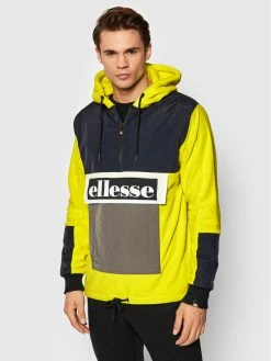Η καλύτερη συμφωνία 🥰 Ellesse Άνδρες Μπλούζες Fleece Fleece Periodic SHK12272 Κίτρινο Regular Fit ✨
