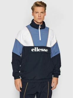Αγορά 🌟 Ellesse Άνδρες Μπουφάν Anorak Sapor Track SHK12196 Σκούρο μπλε Regular Fit 🔔