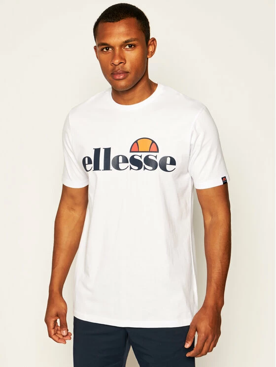 Ολοκαίνουργιο ⭐ Ellesse Άνδρες T-shirts T-Shirt Sl Prado Tee SHC07405 Λευκό Regular Fit ❤️ 3 Ολοκαίνουργιο ⭐ Ellesse Άνδρες T-shirts T-Shirt Sl Prado Tee SHC07405 Λευκό Regular Fit ❤️
