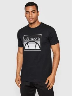 Ολοκαίνουργιο ⌛ Ellesse Άνδρες T-shirts T-Shirt Pinupo SHN11926 Μαύρο Regular Fit 💯