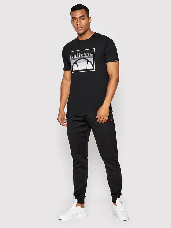Ολοκαίνουργιο ⌛ Ellesse Άνδρες T-shirts T-Shirt Pinupo SHN11926 Μαύρο Regular Fit 💯 4 Ολοκαίνουργιο ⌛ Ellesse Άνδρες T-shirts T-Shirt Pinupo SHN11926 Μαύρο Regular Fit 💯 - Image 2