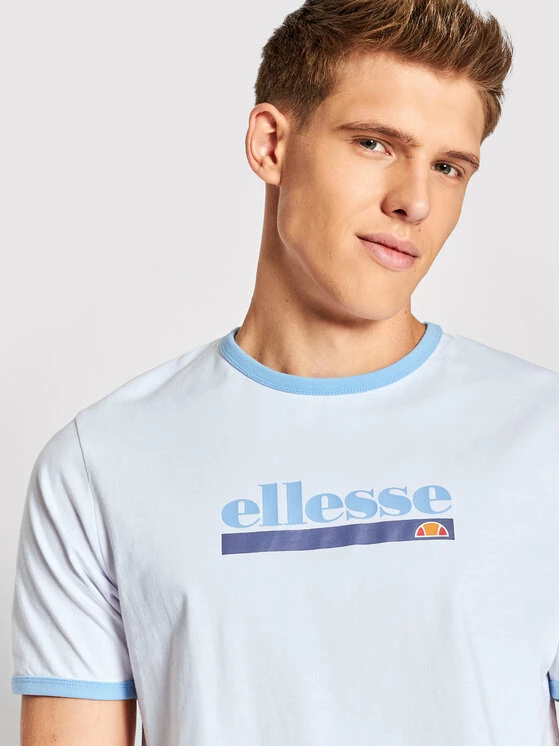 Ολοκαίνουργιο 🎁 Ellesse Άνδρες T-shirts T-Shirt Privalova SHN15256 Λευκό Regular Fit ❤️ 6 Ολοκαίνουργιο 🎁 Ellesse Άνδρες T-shirts T-Shirt Privalova SHN15256 Λευκό Regular Fit ❤️ - Image 4