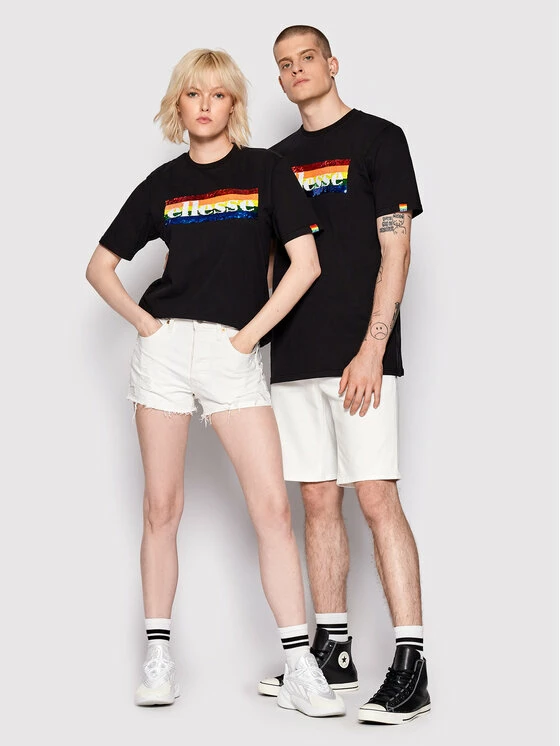 ΧΟΝΔΡΙΚΟ ΕΜΠΟΡΙΟ ❤️ Ellesse T-shirts T-Shirt Unisex Unity SHN15709 Μαύρο Regular Fit 😍 4 ΧΟΝΔΡΙΚΟ ΕΜΠΟΡΙΟ ❤️ Ellesse T-shirts T-Shirt Unisex Unity SHN15709 Μαύρο Regular Fit 😍 - Image 2