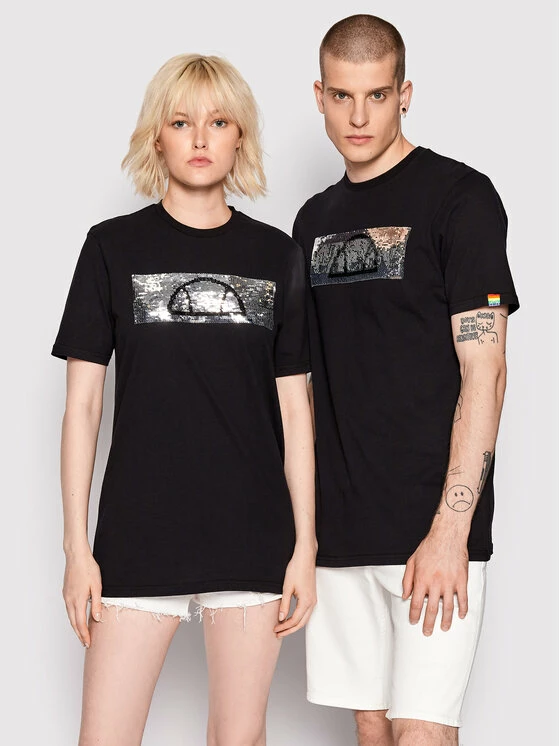 ΧΟΝΔΡΙΚΟ ΕΜΠΟΡΙΟ ❤️ Ellesse T-shirts T-Shirt Unisex Unity SHN15709 Μαύρο Regular Fit 😍 6 ΧΟΝΔΡΙΚΟ ΕΜΠΟΡΙΟ ❤️ Ellesse T-shirts T-Shirt Unisex Unity SHN15709 Μαύρο Regular Fit 😍 - Image 4