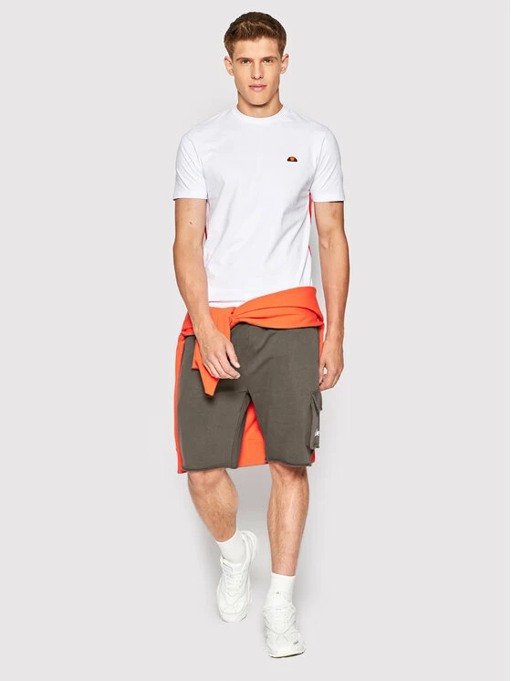 Ολοκαίνουργιο ❤️ Ellesse Άνδρες T-shirts T-Shirt Henna SHN15078 Λευκό Regular Fit 👍 4 Ολοκαίνουργιο ❤️ Ellesse Άνδρες T-shirts T-Shirt Henna SHN15078 Λευκό Regular Fit 👍 - Image 2