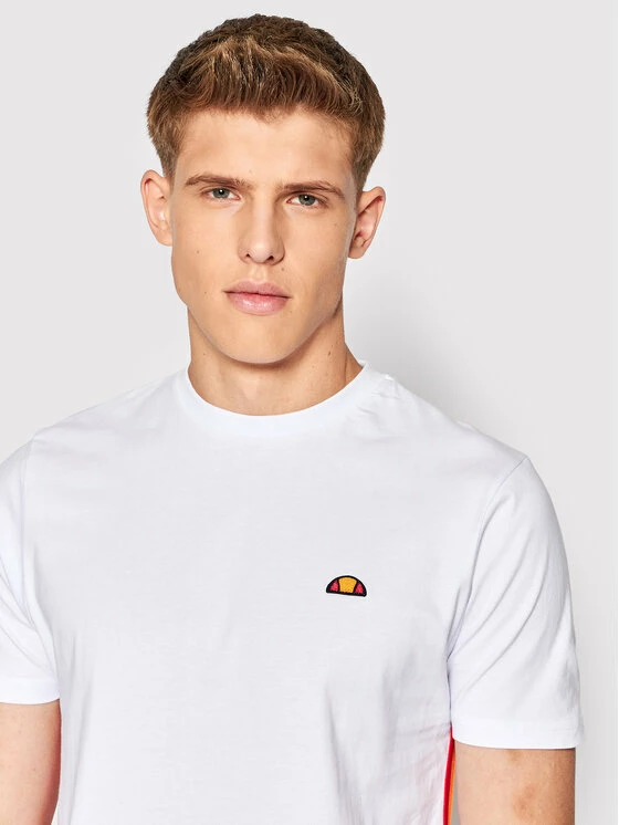 Ολοκαίνουργιο ❤️ Ellesse Άνδρες T-shirts T-Shirt Henna SHN15078 Λευκό Regular Fit 👍 6 Ολοκαίνουργιο ❤️ Ellesse Άνδρες T-shirts T-Shirt Henna SHN15078 Λευκό Regular Fit 👍 - Image 4