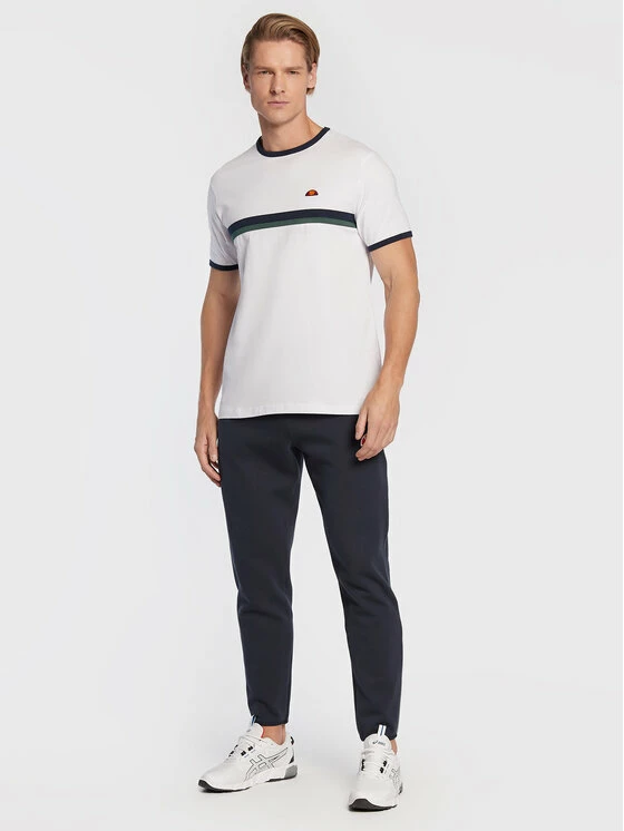 Ολοκαίνουργιο 👍 Ellesse Άνδρες T-shirts T-Shirt Lascio SHP15996 Λευκό Regular Fit 👍 4 Ολοκαίνουργιο 👍 Ellesse Άνδρες T-shirts T-Shirt Lascio SHP15996 Λευκό Regular Fit 👍 - Image 2