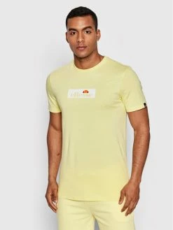 Flash Sale 😍 Ellesse Άνδρες T-shirts T-Shirt Tilanis SHN15201 Κίτρινο Regular Fit 🌟