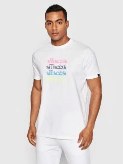 Αγορά 😍 Ellesse Άνδρες T-shirts T-Shirt Bravia SHN15417 Λευκό Regular Fit 🛒