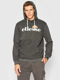 Η καλύτερη συμφωνία 😍 Ellesse Άνδρες Μπλούζες Χωρίς Φερμουάρ Μπλούζα Plessa Oh SHN15152 Γκρι Regular Fit 🤩