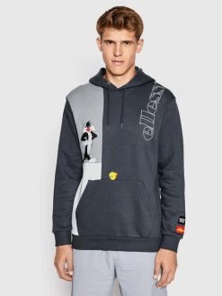 Flash Sale 🤩 Ellesse Άνδρες Μπλούζες Χωρίς Φερμουάρ Μπλούζα LOONEY TUNES Manioo SML15224 Μπλε Regular Fit 😍