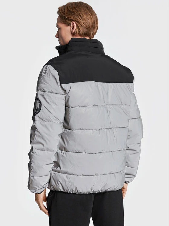 Συμφωνίες ⌛ Ellesse Άνδρες Πουπουλένια Μπουφάν Μπουφάν πουπουλένιο Nebula SHK12789 Ασημί Regular Fit 👏 5 Συμφωνίες ⌛ Ellesse Άνδρες Πουπουλένια Μπουφάν Μπουφάν πουπουλένιο Nebula SHK12789 Ασημί Regular Fit 👏 - Image 3