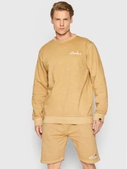 Η καλύτερη συμφωνία 🛒 Ellesse Άνδρες Μπλούζες Χωρίς Φερμουάρ Μπλούζα Calendula SHM13145 Καφέ Regular Fit 🥰