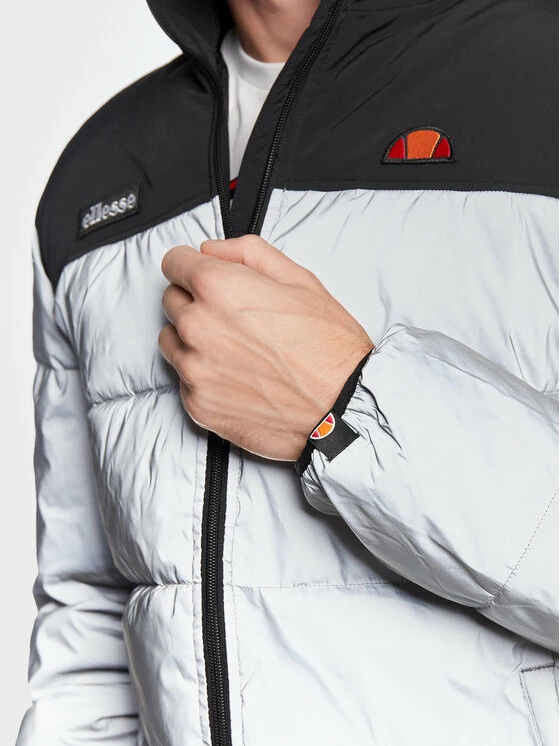 Συμφωνίες ⌛ Ellesse Άνδρες Πουπουλένια Μπουφάν Μπουφάν πουπουλένιο Nebula SHK12789 Ασημί Regular Fit 👏 6 Συμφωνίες ⌛ Ellesse Άνδρες Πουπουλένια Μπουφάν Μπουφάν πουπουλένιο Nebula SHK12789 Ασημί Regular Fit 👏 - Image 4