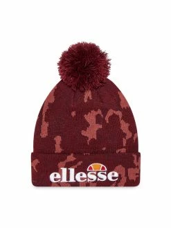 Προϋπολογισμός 🔥 Ellesse Χειμωνιάτικοι Σκούφοι Σκούφος Velly Pom Pom Beanie SAKA2032 Μπορντό ⭐