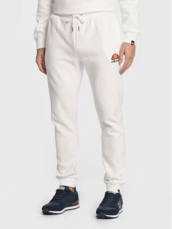 Best Pirce ⌛ Ellesse Άνδρες Παντελόνια Φόρμας Παντελόνι φόρμας Ovest SHS01763 Λευκό Regular Fit 🌟