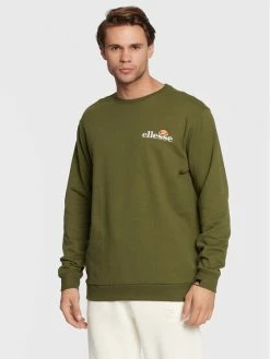 Αγορά 👍 Ellesse Άνδρες Μπλούζες Χωρίς Φερμουάρ Μπλούζα Fierro SHS08784 Πράσινο Regular Fit ❤️