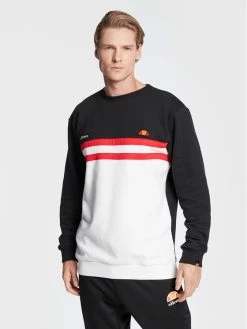 ΧΟΝΔΡΙΚΟ ΕΜΠΟΡΙΟ ❤️ Ellesse Άνδρες Μπλούζες Χωρίς Φερμουάρ Μπλούζα Bellucci SHL12359 Μαύρο Regular Fit 😉