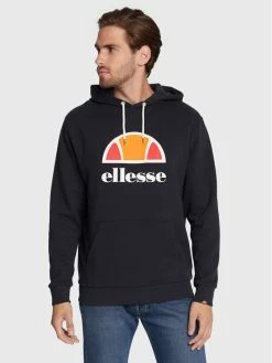 Ολοκαίνουργιο 🛒 Ellesse Άνδρες Μπλούζες Χωρίς Φερμουάρ Μπλούζα Dahryl Oh SXG12737 Σκούρο μπλε Regular Fit ❤️
