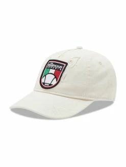 Νέος 🔥 Ellesse Παιδιά Σκούφοι & Καπέλα Καπέλο Jockey Olio SANA2490 Λευκό ⌛