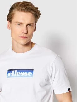 Ολοκαίνουργιο 🎁 Ellesse Άνδρες T-shirts T-Shirt Kiko SHM14896 Λευκό Regular Fit 🔔 -Ellesse Εκπτώσεις unnamed file 555