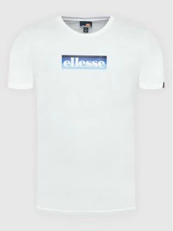 Ολοκαίνουργιο 🎁 Ellesse Άνδρες T-shirts T-Shirt Kiko SHM14896 Λευκό Regular Fit 🔔 -Ellesse Εκπτώσεις unnamed file 556