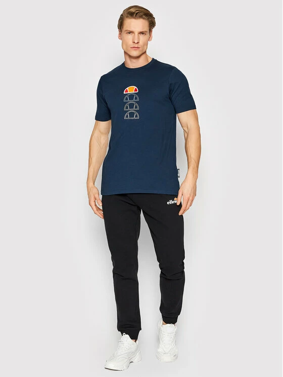 Flash Sale 🎉 Ellesse Άνδρες T-shirts T-Shirt Verso SHM14236 Σκούρο μπλε Regular Fit 🛒 4 Flash Sale 🎉 Ellesse Άνδρες T-shirts T-Shirt Verso SHM14236 Σκούρο μπλε Regular Fit 🛒 - Image 2