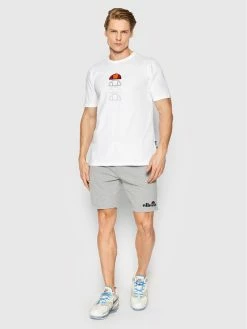 Φτηνός ⌛ Ellesse Άνδρες T-shirts T-Shirt Verso SHM14236 Λευκό Regular Fit ✔️ -Ellesse Εκπτώσεις unnamed file 588