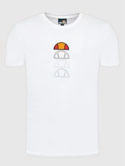 Φτηνός ⌛ Ellesse Άνδρες T-shirts T-Shirt Verso SHM14236 Λευκό Regular Fit ✔️ -Ellesse Εκπτώσεις unnamed file 591