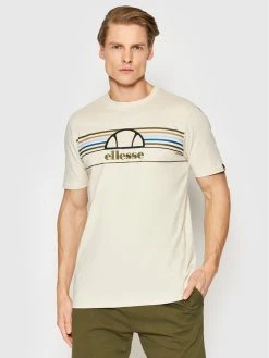 Best Pirce ✔️ Ellesse Άνδρες T-shirts T-Shirt Achtini SHM13827 Μπεζ Regular Fit 👍
