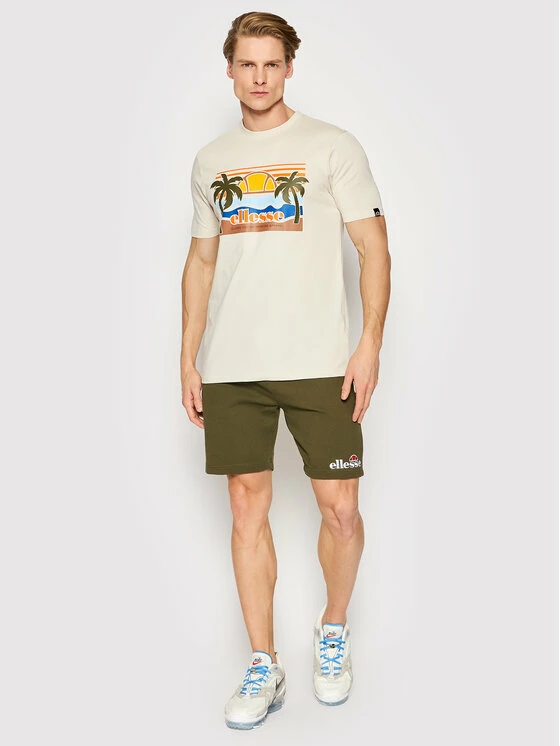 Προϋπολογισμός ✔️ Ellesse Άνδρες T-shirts T-Shirt Sechsaro SHM13825 Μπεζ Regular Fit 💯 4 Προϋπολογισμός ✔️ Ellesse Άνδρες T-shirts T-Shirt Sechsaro SHM13825 Μπεζ Regular Fit 💯 - Image 2