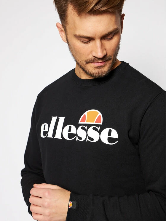 Προώθηση 😉 Ellesse Άνδρες Μπλούζες Χωρίς Φερμουάρ Μπλούζα Succiso SHC07930 Μαύρο Regular Fit 🥰 6 Προώθηση 😉 Ellesse Άνδρες Μπλούζες Χωρίς Φερμουάρ Μπλούζα Succiso SHC07930 Μαύρο Regular Fit 🥰 - Image 4