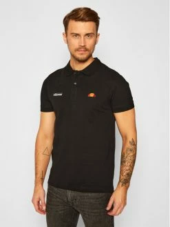Κουπόνι ❤️ Ellesse Άνδρες Μπλούζες Polo Polo Montura SHS04475 Μαύρο Regular Fit 😍