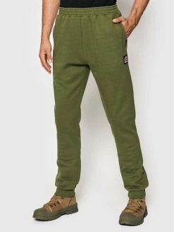 Φτηνός ❤️ Ellesse Άνδρες Παντελόνια Φόρμας Παντελόνι φόρμας Eques SHK12206 Πράσινο Regular Fit 😉