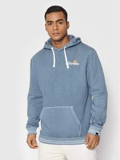 ΧΟΝΔΡΙΚΟ ΕΜΠΟΡΙΟ 🌟 Ellesse Άνδρες Μπλούζες Χωρίς Φερμουάρ Μπλούζα Elder Oh SHL13265 Μπλε Regular Fit ❤️