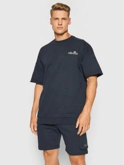Η καλύτερη συμφωνία 🛒 Ellesse Άνδρες T-shirts T-Shirt Smetilla SHJ11946 Σκούρο μπλε Relaxed Fit ✔️